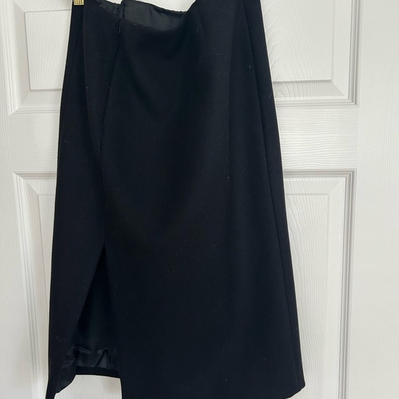 Prada Skirt Black Wool Size 42EU 6US Made in Italy - Picture 6 of 7